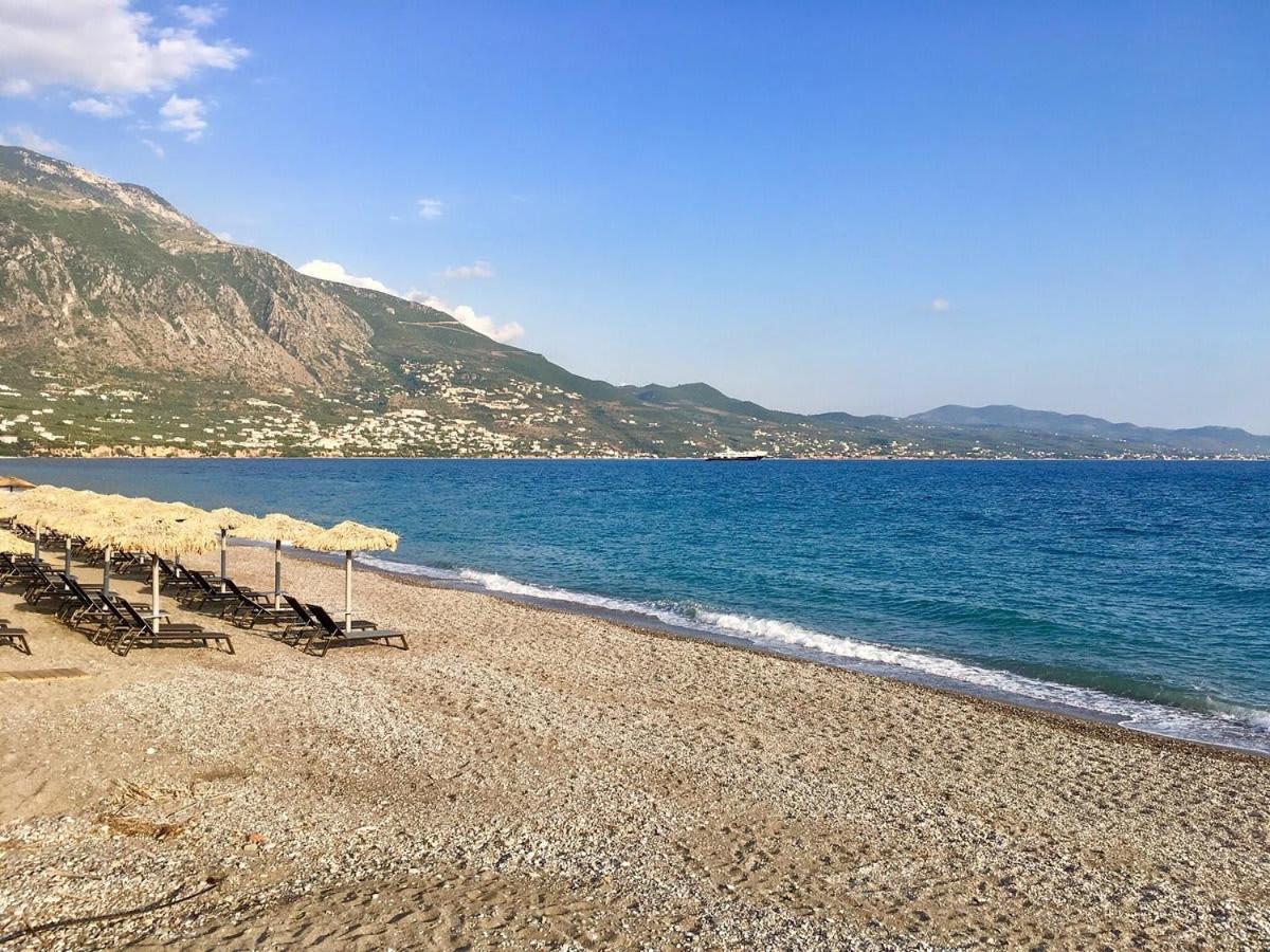 Serene Seaside Bliss - Lush & Secluded Garden Oasis Каламата Экстерьер фото